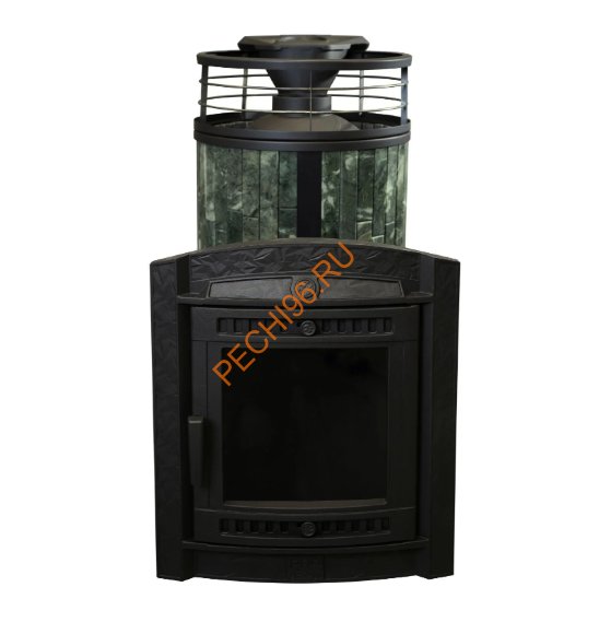 Печь банная Атмосфера L Змеевик ламель+сетка, с тоннелем Печь банная Атмосфера L Змеевик ламель+сетка, с тоннелем