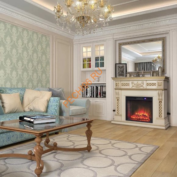 Электрокамин RealFlame Corsica Lux 25,5/26 с очагом Sparta 25,5 LED