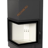 Каминная топка Kratki MBN/L/BS/SG, 8 кВт, гнутое стекло