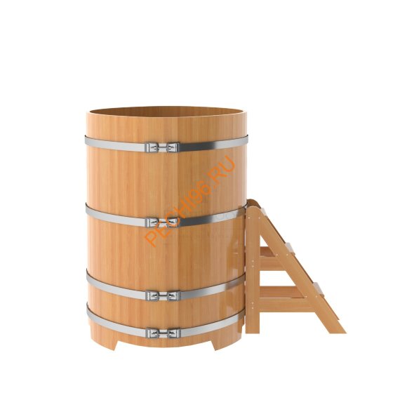 Купель для бани BentWood овальная из лиственницы Премиум, 1,02х1,68 м Купель для бани BentWood овальная из лиственницы Премиум, 1,02х1,68 м