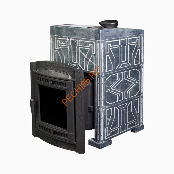 Печь банная Атмосфера XL Талькохлорит Узор