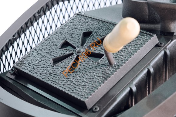 Печь банная чугунная Сибирь Амур ЗК Сетка, Панорама