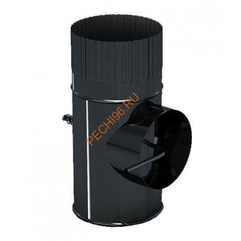 Заслонка Agni (шибер поворотный) эмалированная d 150 мм