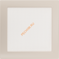 Вентиляционная решетка Kratki 22K 220х220 мм кремовый