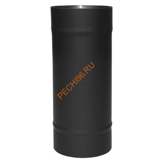 Труба ВУЛКАН VBR 0,25 м, D115 мм, нерж 0.8, черная