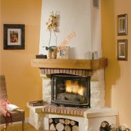 Дровяной камин CHAZELLES Ascain с топкой С700L