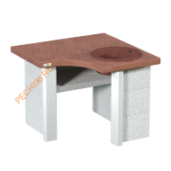 Стол-мойка Барбекю центр Боярыня угловой Кантри