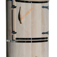 Фитобочка ExpertSaun кедровая круглая гигант со скосом