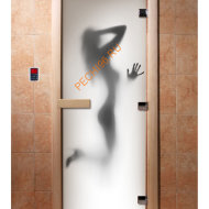 Дверь стеклянная DoorWood с фотопечатью «Танец»