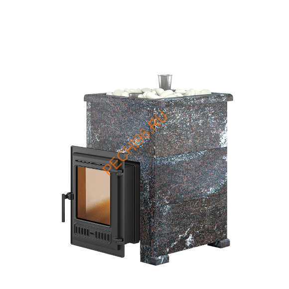 Печь банная Эверест Steam Master 18 Чугун Амфиболит, S-40