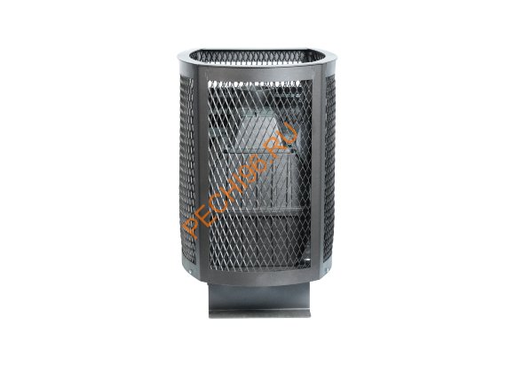 Печь банная чугунная Сибирь 20 ПРО Сетка, Панорама