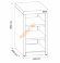 Модуль уличной кухни SMART-450 Стол (HS-KU03-S450) Helios