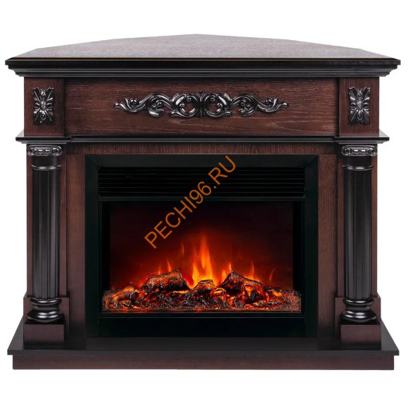 Электрокамин RealFlame Silvia Corner 26 AO с очагом Moonblaze S Lux BL