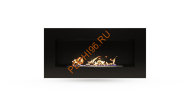Биокамин Русский огонь Лофт 900V встраиваемый