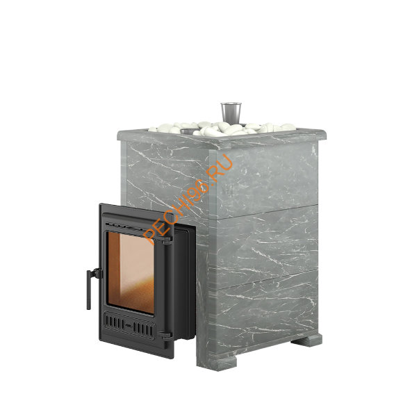 Печь банная Эверест Steam Master 18 Чугун Талькохлорит, S-40