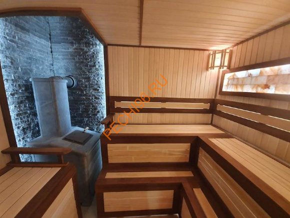 Печь банная GFS ЗК 30М в облицовке Президент 1020/60 Талькомагнезит