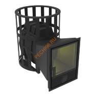 Печь банная Берёзка Воевода 15 Д-1, сетка