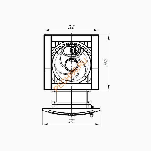 Печь банная Атмосфера L Талькохлорит