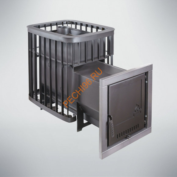 Печь банная Варвара Каменка удлиненная топка, сталь 6 мм