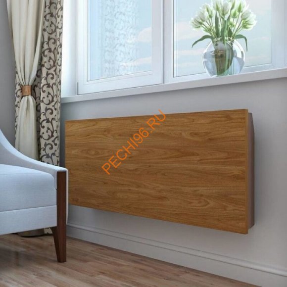 Дизайн-радиатор водяной Loten «Деревянный» 1020/180 нижнее подключение Дизайн-радиатор водяной Loten «Деревянный» 1020/180 нижнее подключение