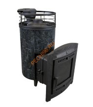 Печь банная Атмосфера L Пироксенит ламель+сетка