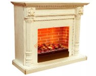 Электрокамин Dimplex Edinburg с очагом Juneau слоновая кость