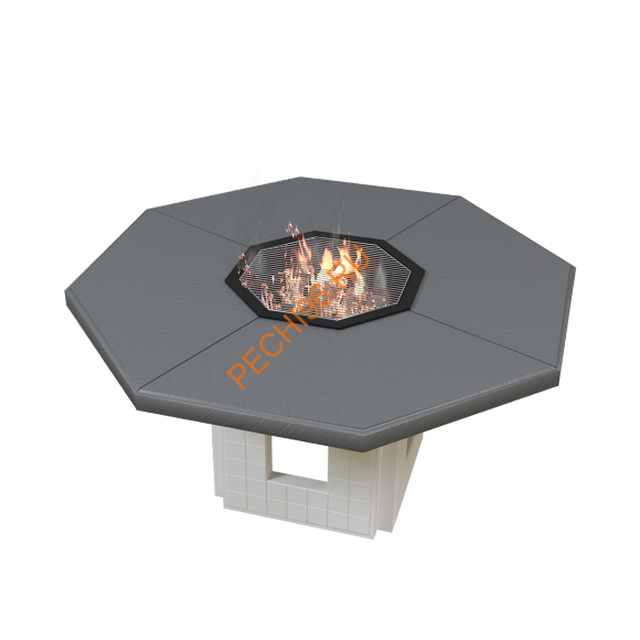 Стол-гриль Барбекю центр Виконт Сканди