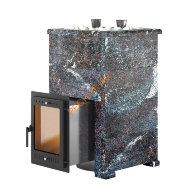 Печь банная Эверест Steam Master 38 INOX, Амфиболит, S-40