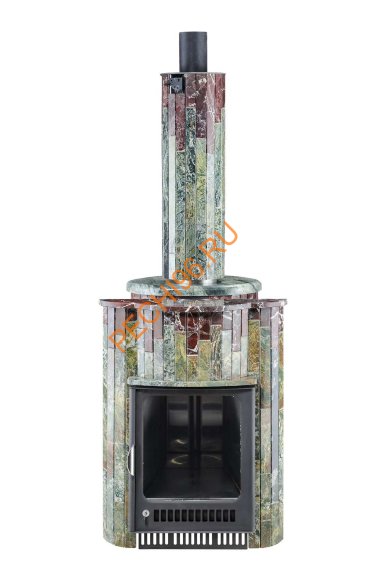  Портал для банной печи Ферингер Мини, Оптима, Квадра ПС Жадеит+Россо Леванте