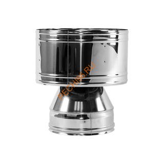 Дефлектор ВУЛКАН V50R, нержавейка AISI 321/304, d 350/450 мм
