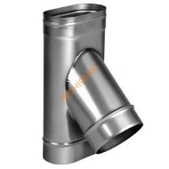 Тройник Вулкан VOR 45° 100x200 с патрубком D180