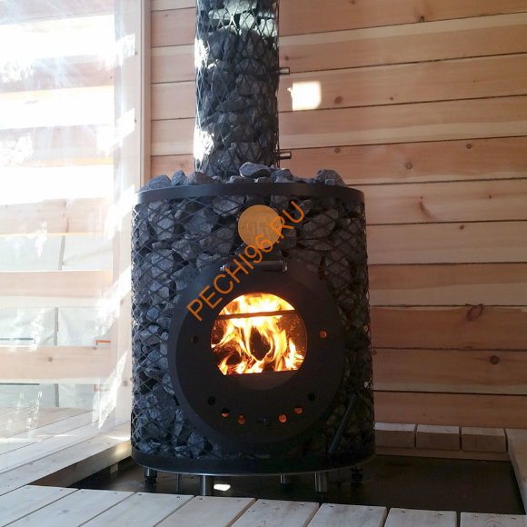 Дровяная печь IKI Maxi Plus со стеклянной дверцей Дровяная печь IKI Maxi Plus со стеклянной дверцей