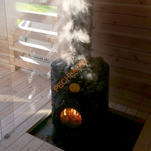 Дровяная печь IKI Maxi Plus со стеклянной дверцей Дровяная печь IKI Maxi Plus со стеклянной дверцей