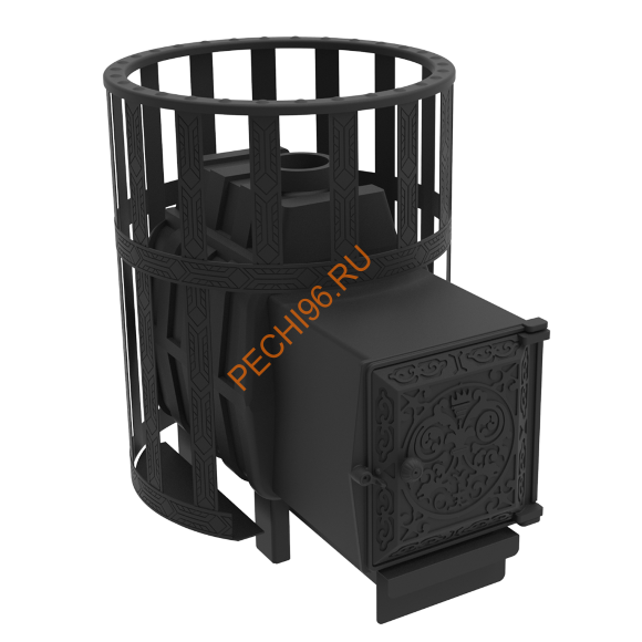 Печь банная Берёзка Воевода 15 ДТ-4 сетка