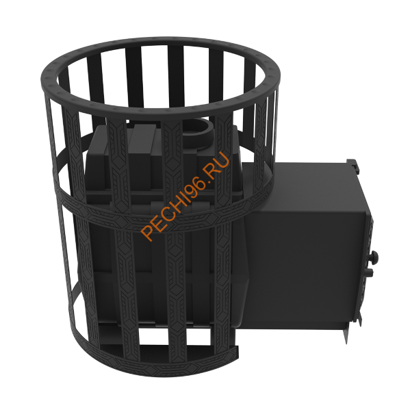 Печь банная Берёзка Воевода 15 ДТ-4 сетка