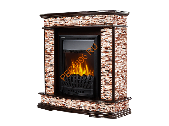 Электрокамин Electrolux Classic EFP/P-1020LS с порталом Firelight Scala Classic, сланец бурый