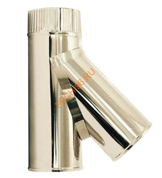 Тройник на 135 градусов УМК  нержавейка АISI 439 d 160 мм