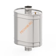 Бак на трубе УМК D115 мм, нержавейка АISI 439 0,8 мм 80 л