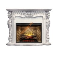 Электрокамин Dimplex Castle с очагом Revillusion RBF30 слоновая кость