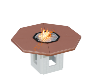 Стол-гриль Барбекю центр Виконт Кантри