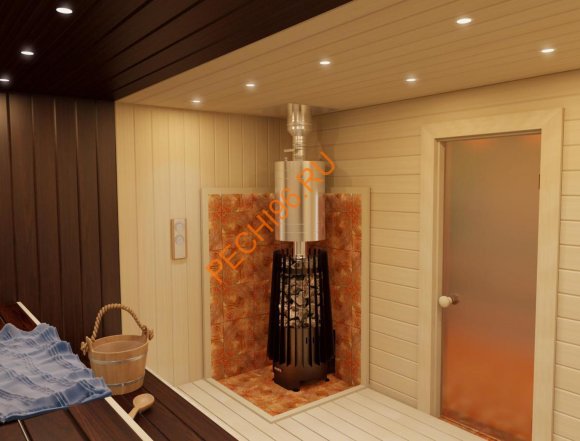 Печь для бани Grill’D Cometa Vega 180 long black Печь для бани Grill’D Cometa Vega 180 long black