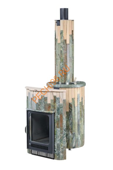  Портал для банной печи Ферингер Мини, Оптима, Квадра ПС Жадеит+Окаменевшее дерево