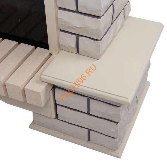 Электрокамин RealFlame Country 33 AO/WT с очагом FireSpace 33W S IR