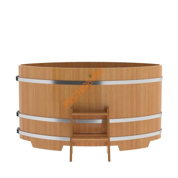 Купель для бани BentWood овальная из лиственницы Премиум, 1,12х1,83 м Купель для бани BentWood овальная из лиственницы Премиум, 1,12х1,83 м