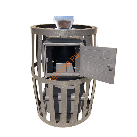 Печь банная Берёзка Воевода 20 закрытая каменка Печь банная Берёзка Воевода 20 закрытая каменка