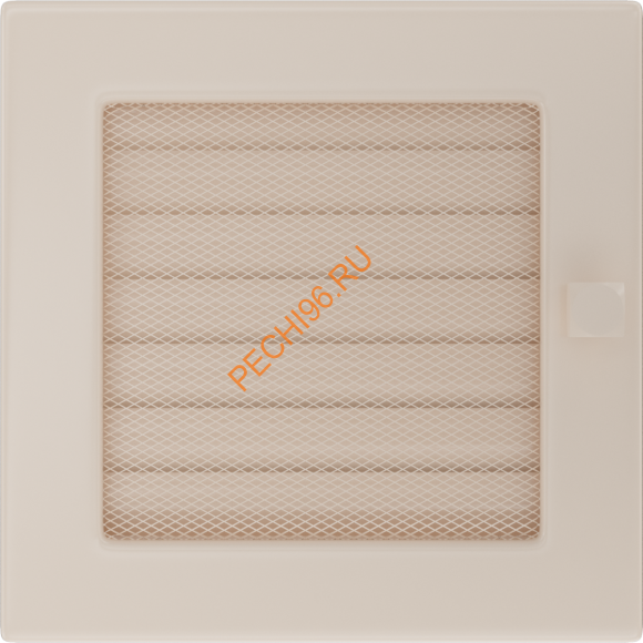Вентиляционная решетка Kratki 17KX 170х170 мм кремовый