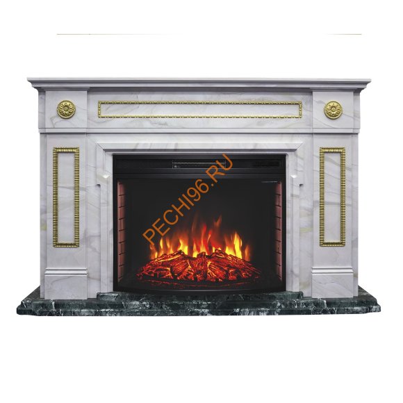 Электрокамин RealFlame PRESIDENT 33 WT с очагом FireSpace 33 S IR