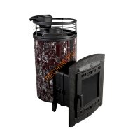 Печь банная Атмосфера L Россо Леванто ламель+сетка