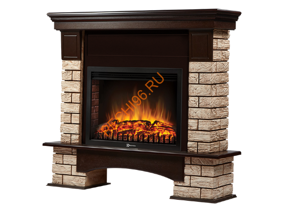 Портал Electrolux Forte Wood 25 камень коричневый, шпон темный дуб