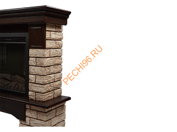 Портал Electrolux Forte Wood 25 камень коричневый, шпон темный дуб